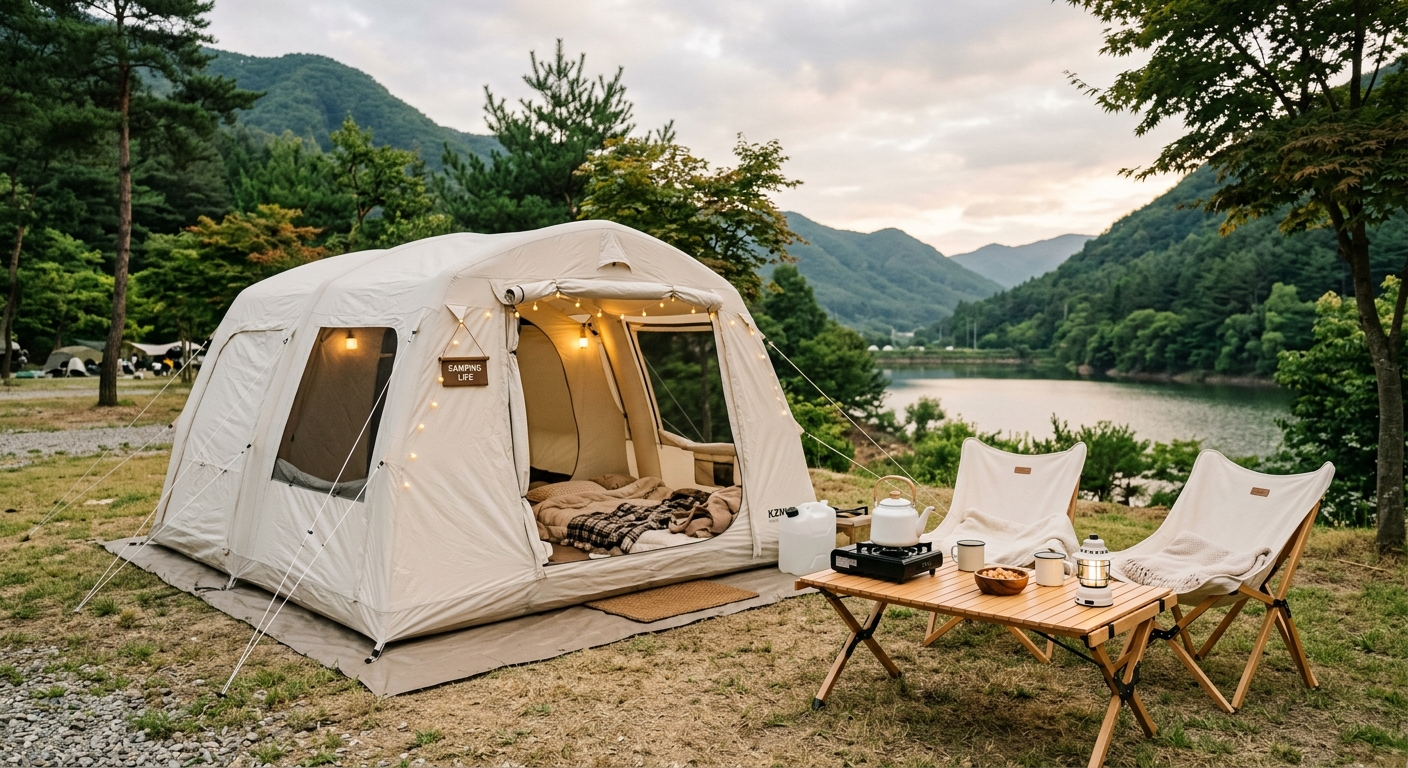 경량화와 감성을 모두 잡은 2026년 캠핑 트렌드 장비들입니다.
