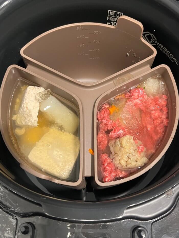 밥솥이유식-재료