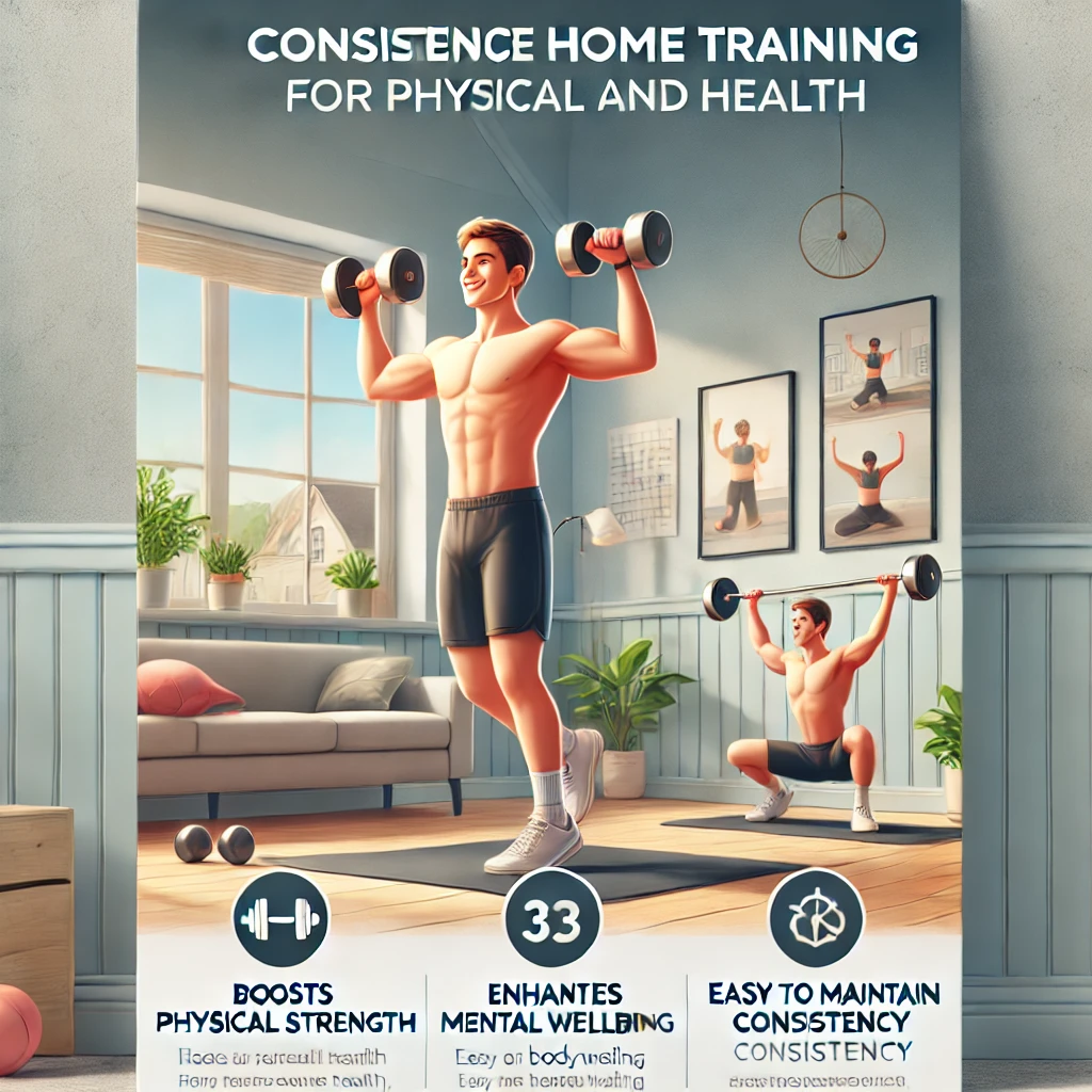 홈트레이닝은 꾸준히 실천하면 몸과 마음 모두 건강해질 수 있는 최고의 운동법입니다