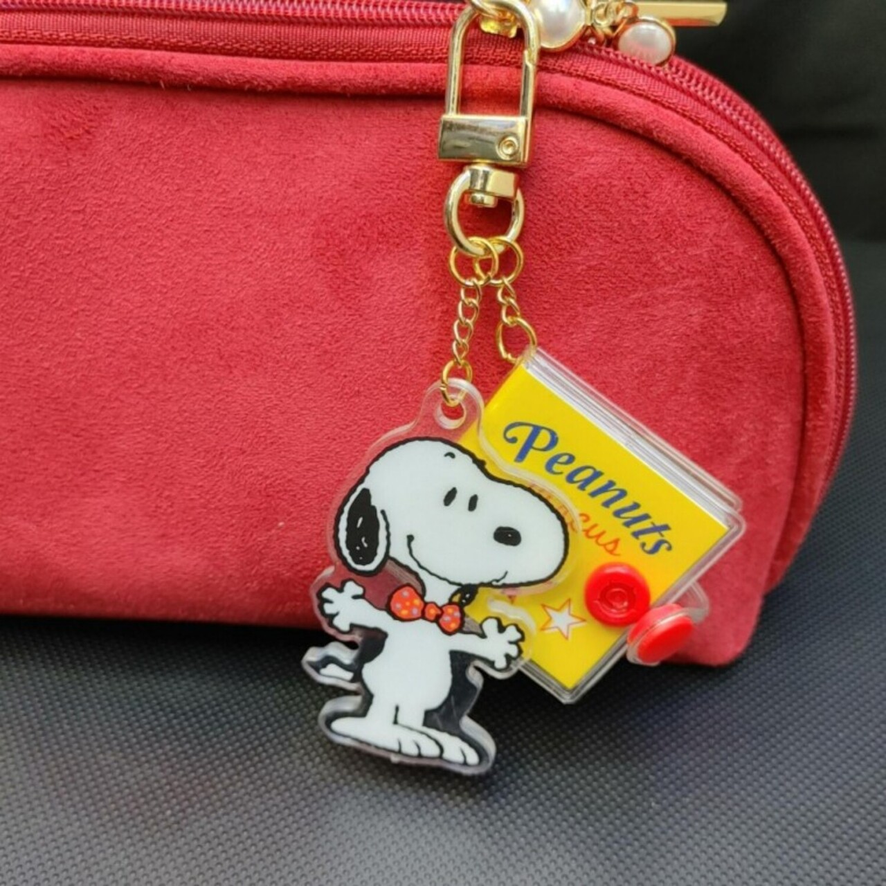 가방에 키링 부착