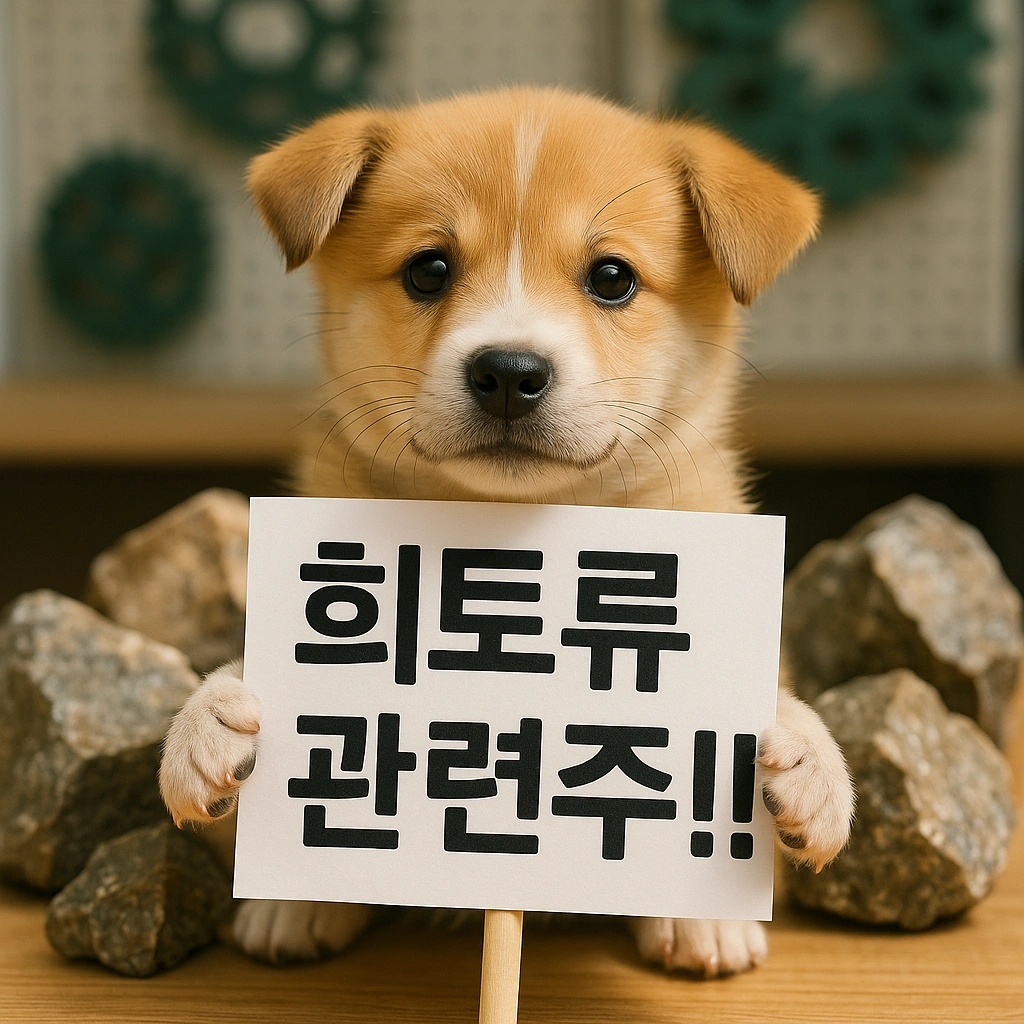 희토류 관련주 총정리
