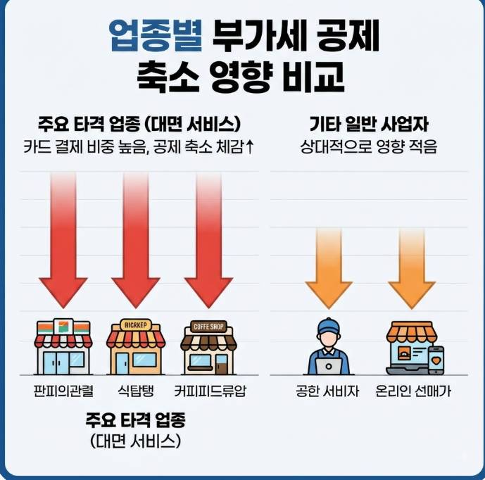 부가세 공제 축소