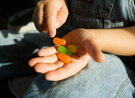 counting with candy for kids