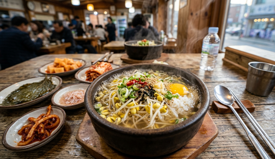 콩나물국밥 황금레시피 (시원한 국물 비법, 집에서 전문점처럼 만드는 법, 실패 없는 꿀팁