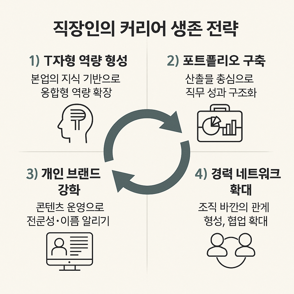 직장인의 생존 전략: 평생직업이 사라진 시대의 커리어 설계