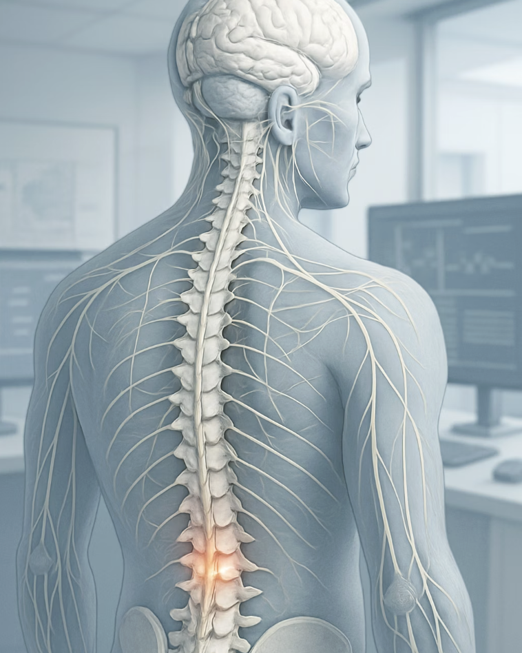 통증과는 다른 낯선 감각