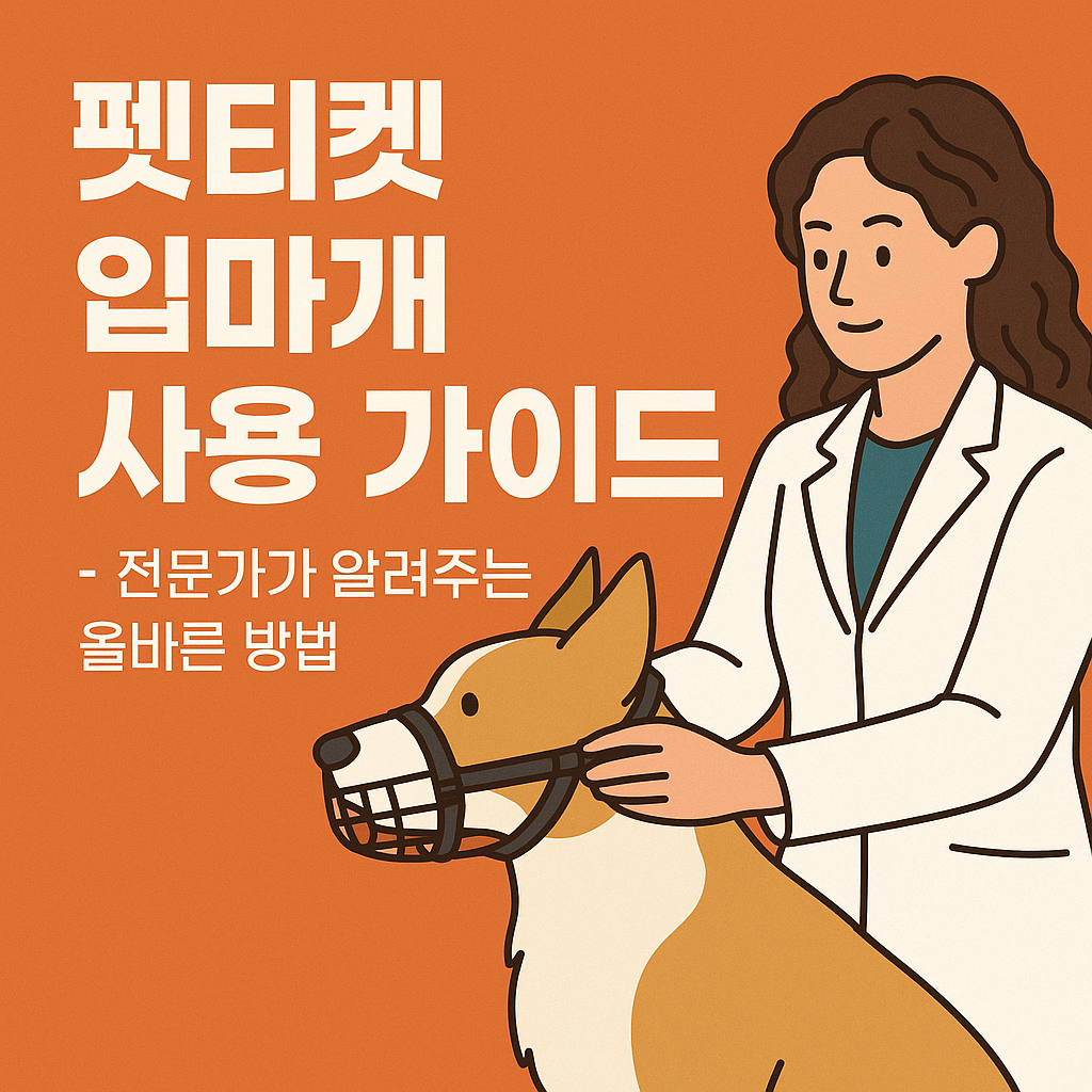 펫티켓 입마개