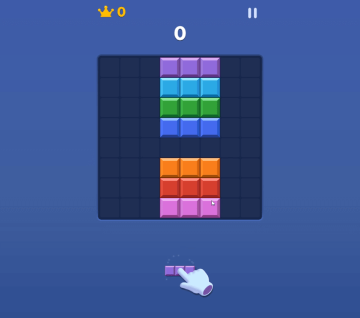 블록-블라스트-PC게임-시작-화면