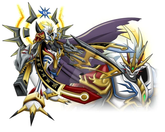 에이션트오메가몬이 있다면 이런 모습이 아닐까?