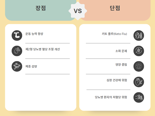 키토 다이어트 장단점