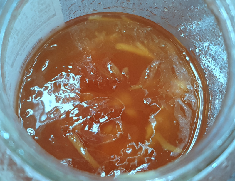 꿀 생강차 내부