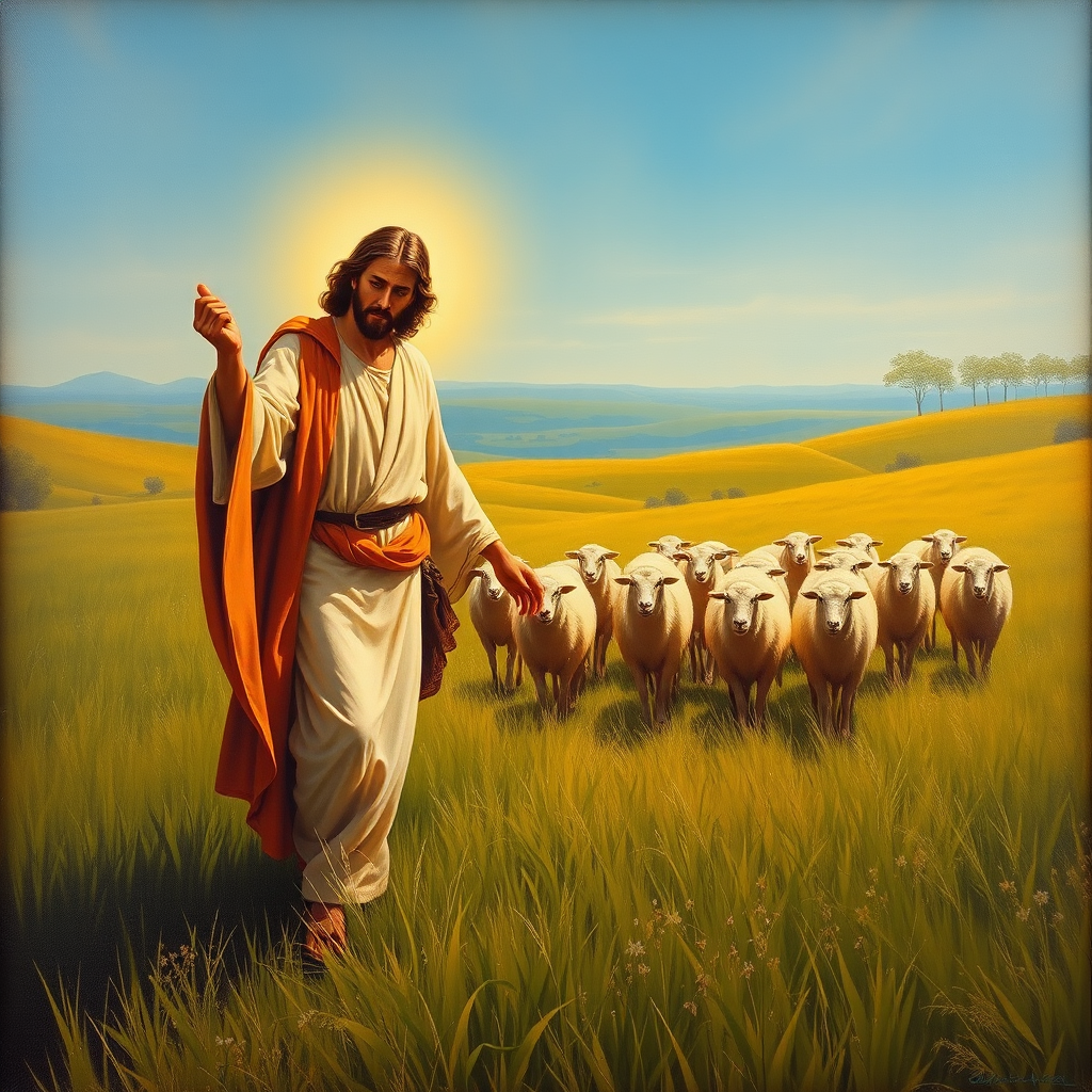 양의 문이신 예수 그리스도