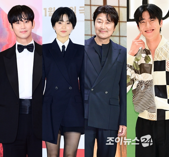 김수현, 김태리, 송강호, 채종협이 서울드라마어워즈 개인상 후보에 올랐다. [사진=조이뉴스24 DB]