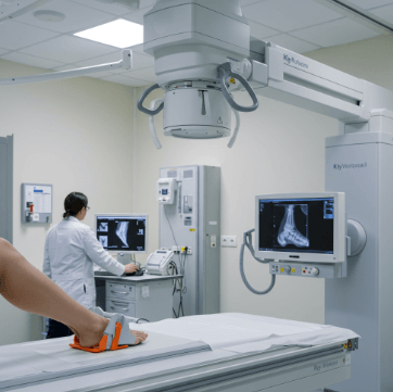 발목 안쪽 통증, 병원 15