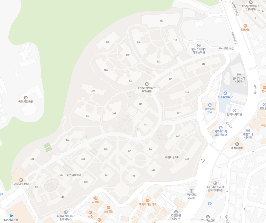 단지배치도