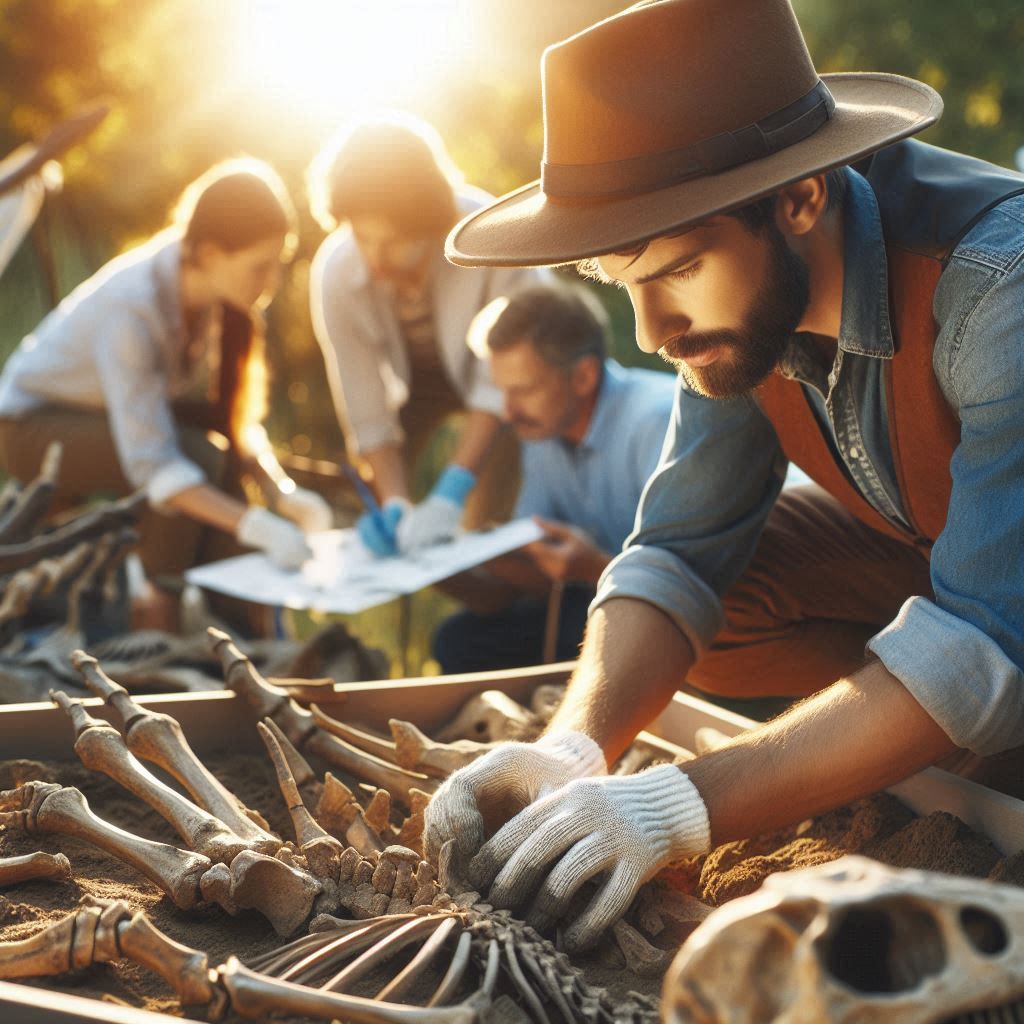 공룡 뼈 발굴 전문가(Dinosaur Paleontologist) : 공룡을 연구하는 사람들