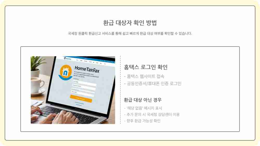 국세청 종합소득세 원클릭 환급신고