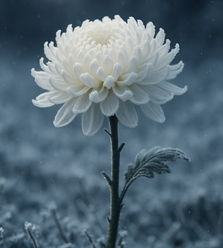 서리를 이겨내는 고결함