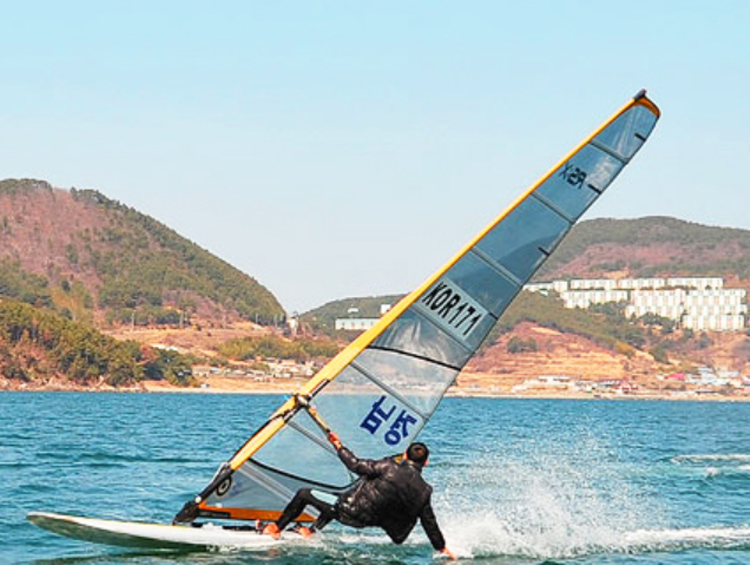 거제 해양레포츠센터 윈드서핑