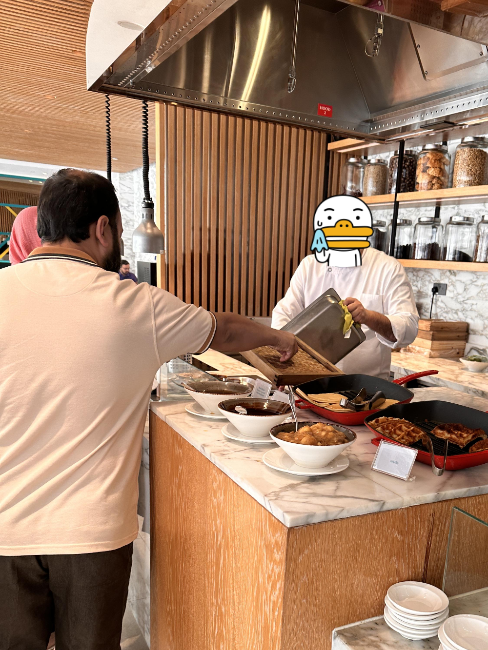 힐튼 가든 인 조식