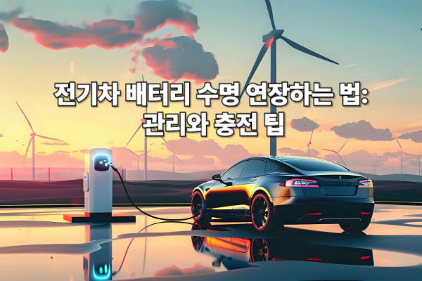 전기차 배터리 수명 연장하는 법: 관리와 충전 팁