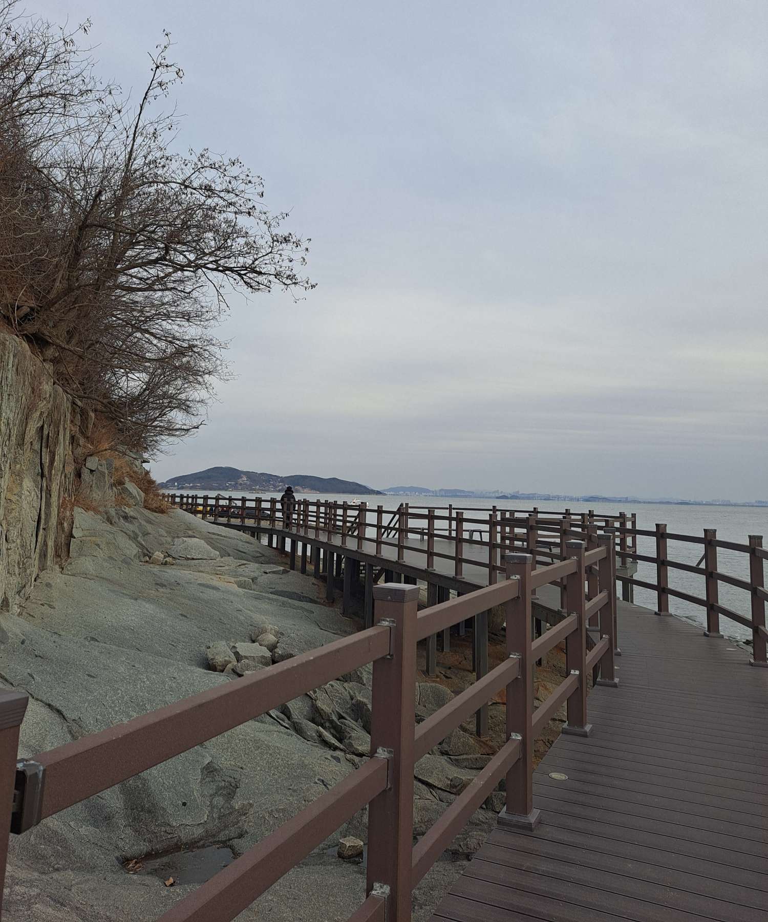 해안데크길 커브길