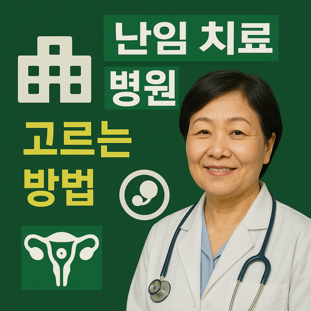 난임 치료 병원 고르는 방법 이미지