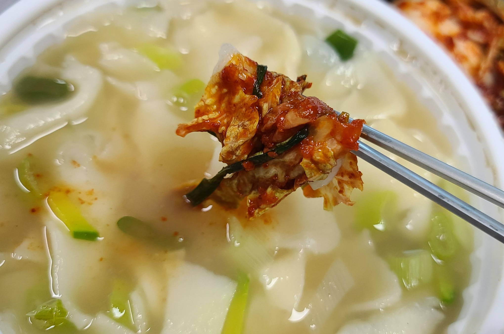 멸치육수 수제비 배달맛집 상대원맛집 평택손칼국수