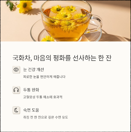 혈압을 다스리는 하루 한 잔, 자연이 준 건강한 차의 힘