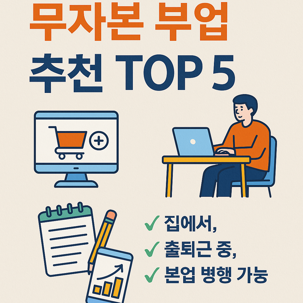 무자본 부업 추천
