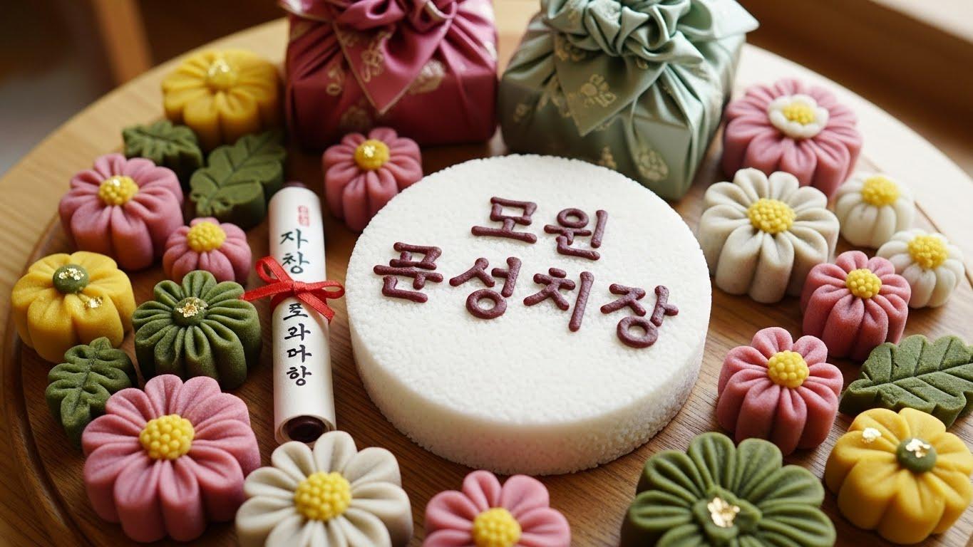 승진 축하 떡