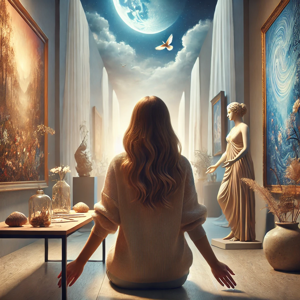 아트 힐링 공간 이미지