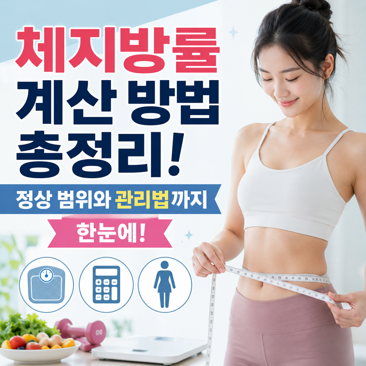 체지방률 계산 방법