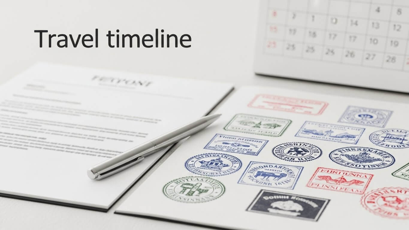 해외 거주자가 보험료를 줄이고 보장을 정리하는 리밸런싱 장면 이미지