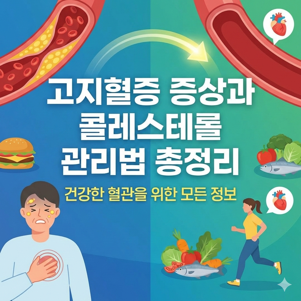 고지혈증 증상, 왜 무서운 걸까요?