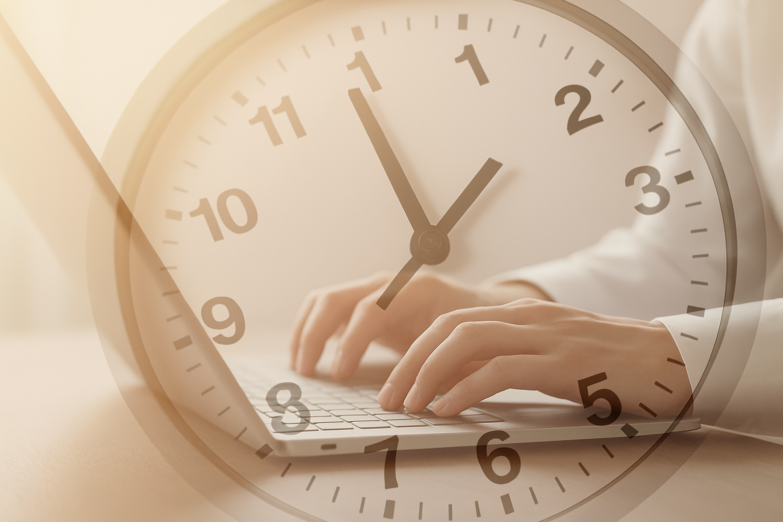 시간 기록하는 사진