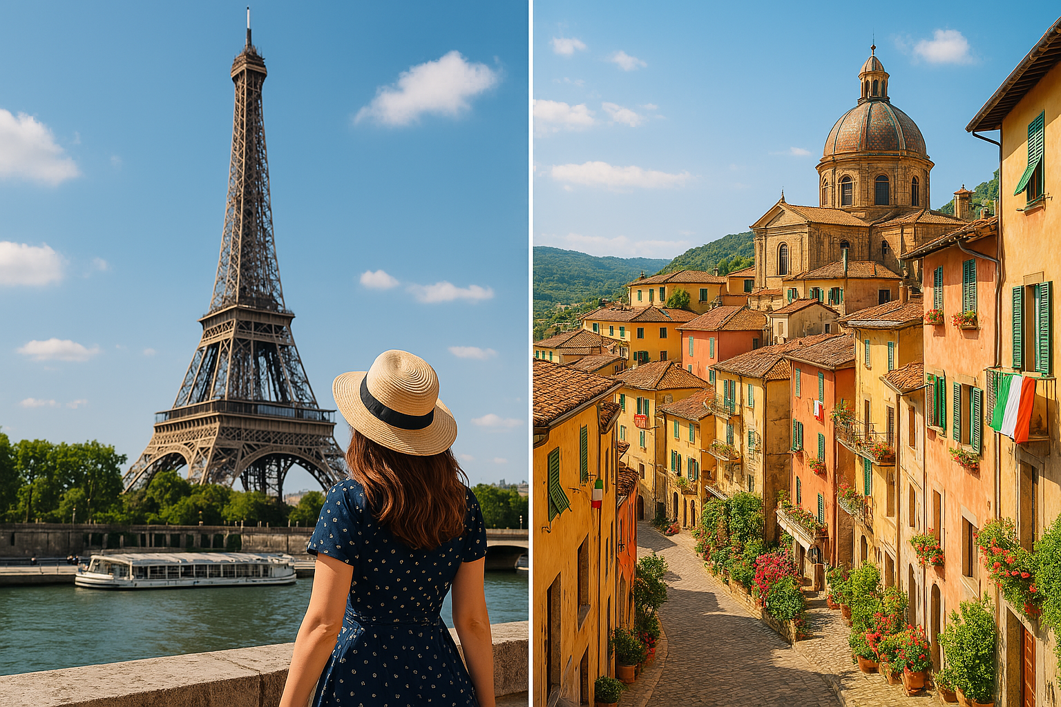 프랑스vs이탈리아 여행지 비교 관련 사진