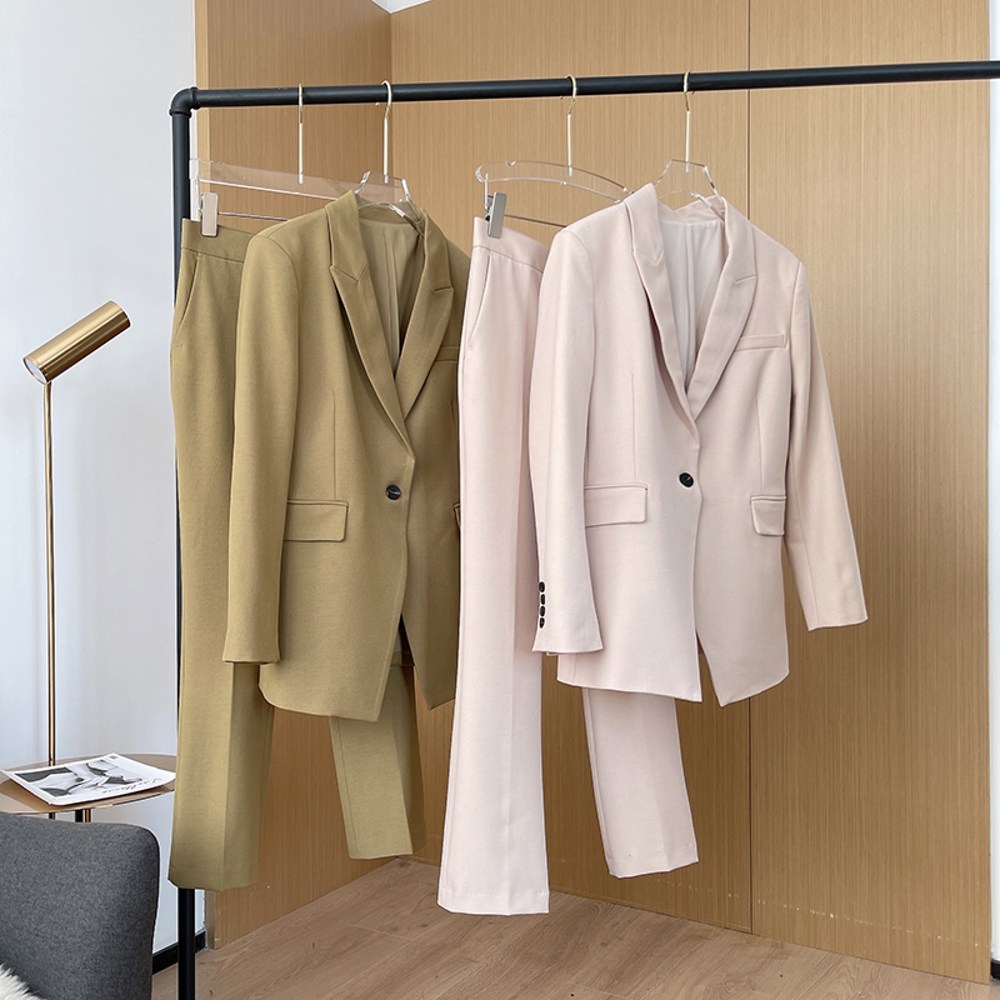 띠어리 울 혼방 여성 정장 세트