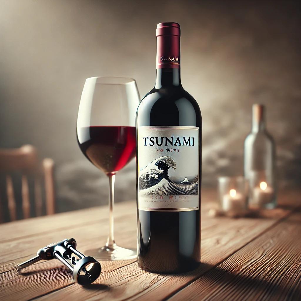 쓰나미 레드와인 완차