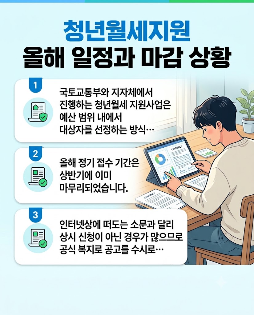 청년월세지원 신청 기간 놓쳤다면? 지금 바로 확인해야 할 현실적인 대안