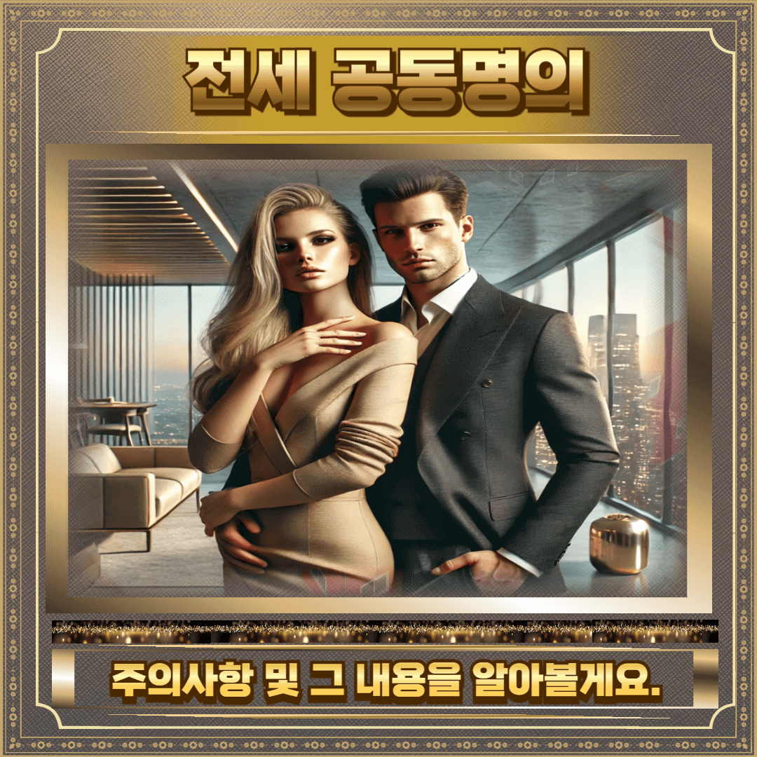 전세 공동명의