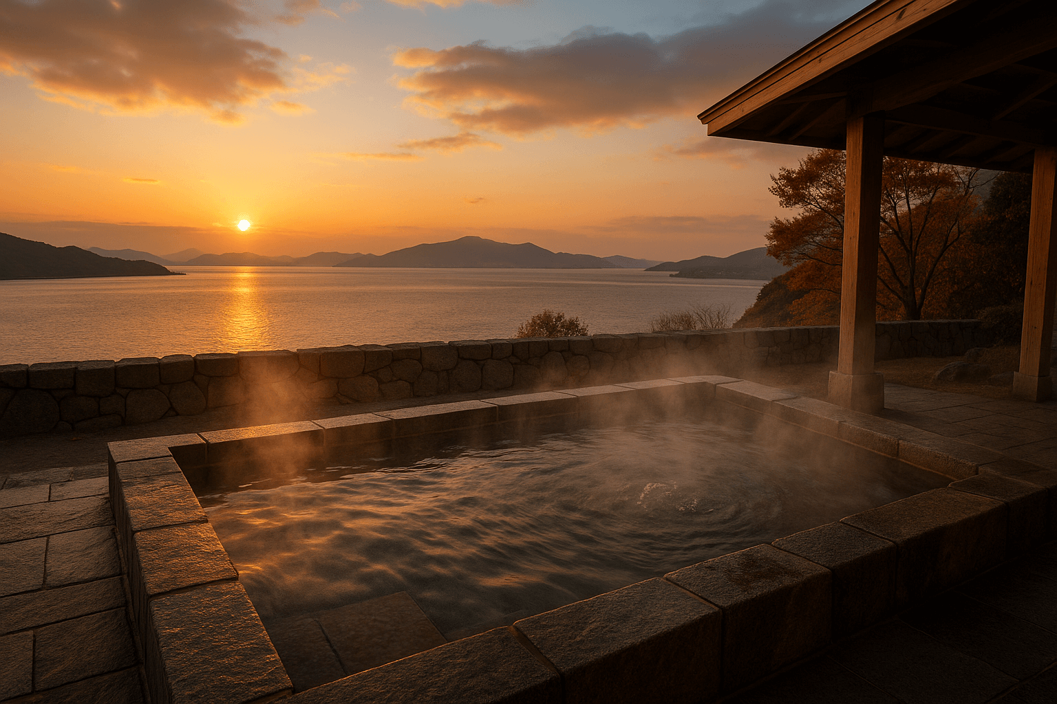 11월 강화도 석모도 미네랄 온천에서 즐기는 힐링 여행과 자연 속 휴식의 시간