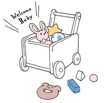 아기 장난감 일러스터