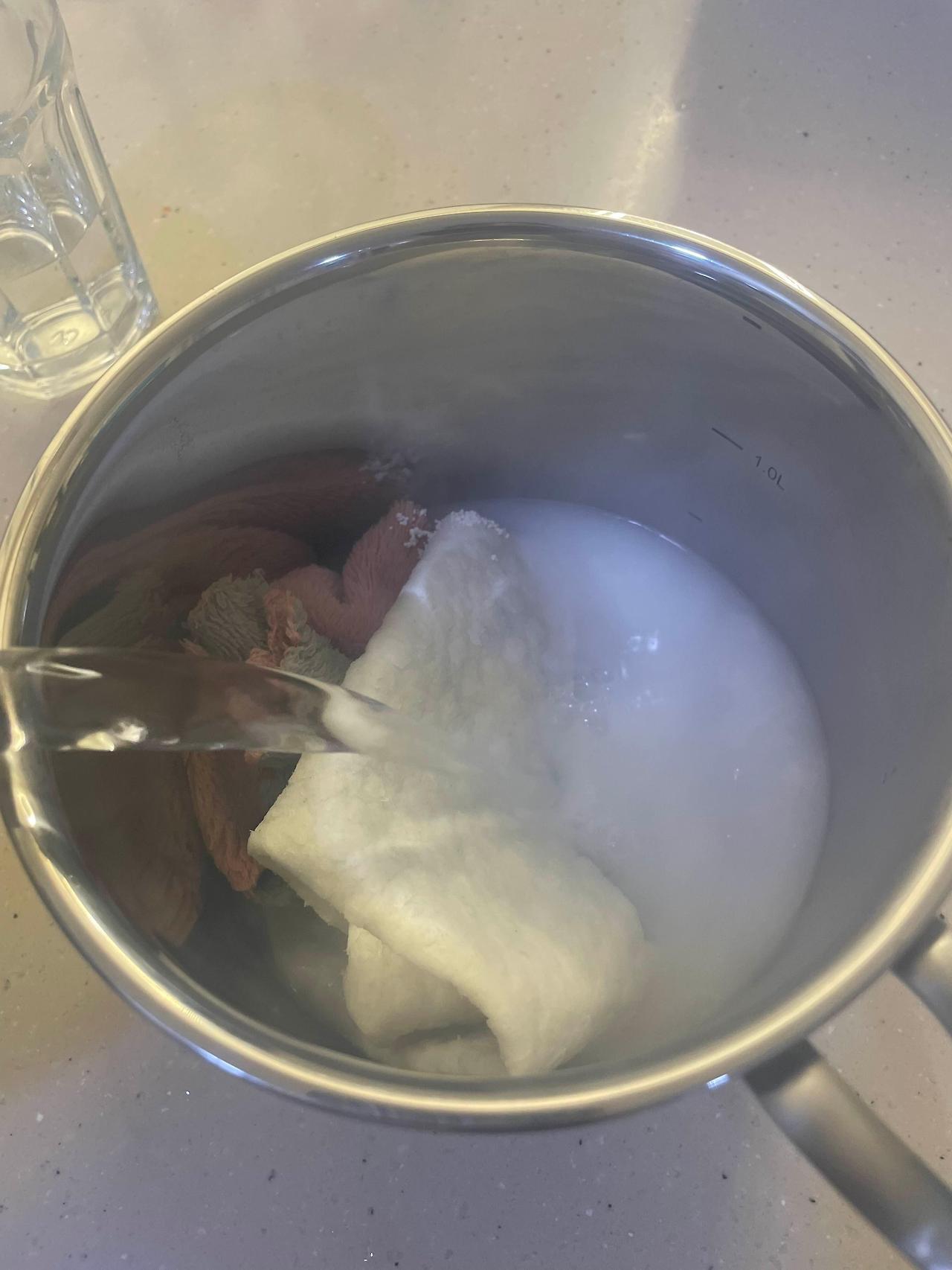 행주 냄새 과탄산소다로 해결