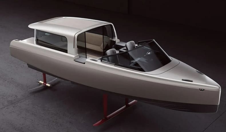 베니스 공개 세계 최초 비행 전기 택시 보트 VIDEO: World’s first flying electric taxi boat, the Candela P-8 Voyager, unveiled in Venice