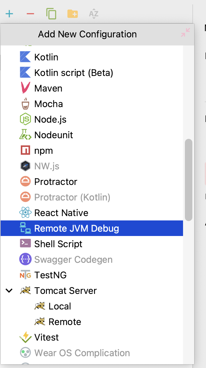 Remote JVM Debug