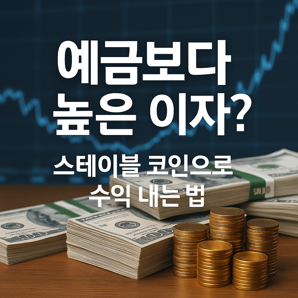 스테이블 코인 이자, 스테이블 예치, 디파이 수익, USDC 수익률, 디지털 자산 운용