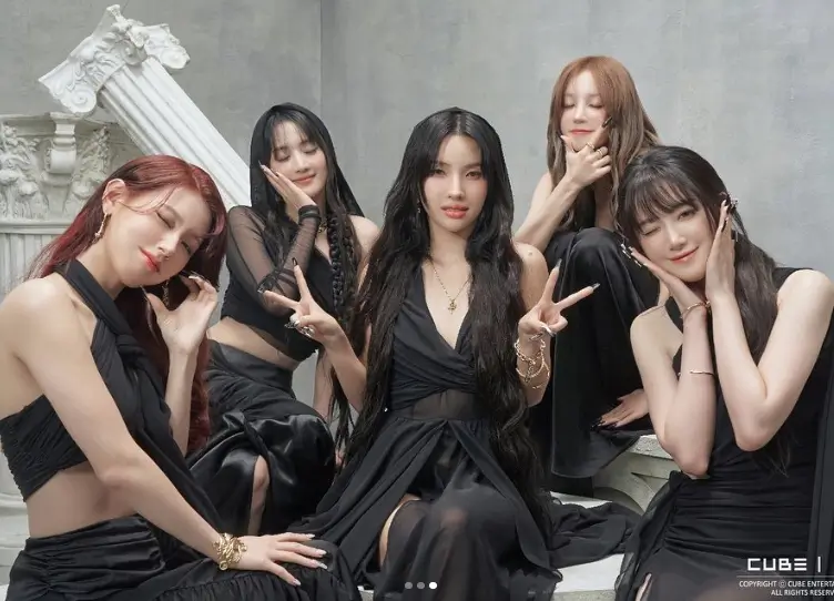 (여자)아이들 IDLE 멤버프로필 나이 국적 본명 키 혈액형 MBTI 인스타 큐브엔터