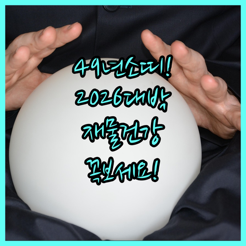 1949년생 소띠 2026년 재물운 ..