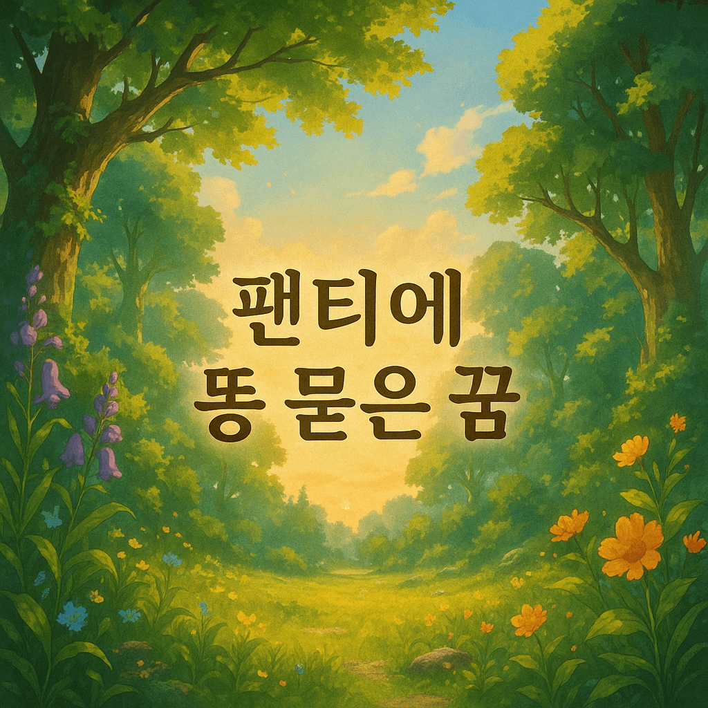 팬티에 똥 묻은 꿈